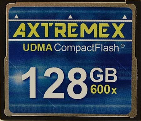 Axtremex Technology UDMA CompactFlash 600x карты
